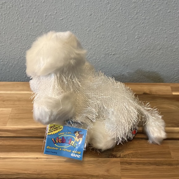 Rare White Webkinz Poodle WITH CODE - Picture 2 of 4